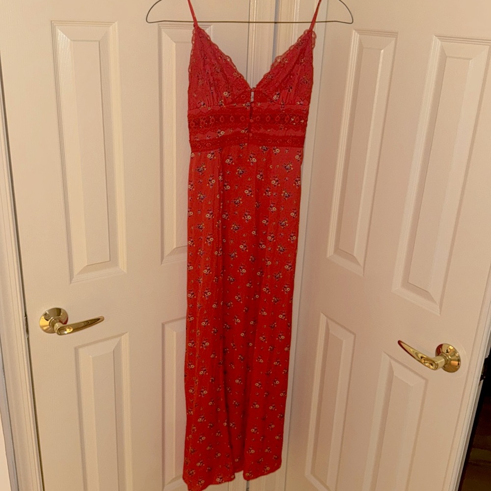 Free People Slit Dress Size Small